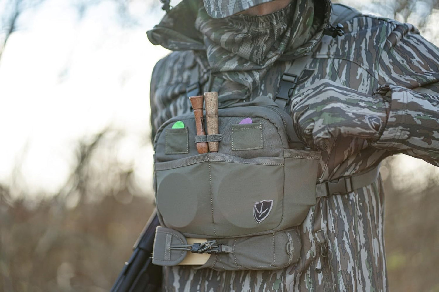 Turkey Hunting Chest Pack - BLOCKER OUTDOORS Finisher - Lightweight & Durable Design
