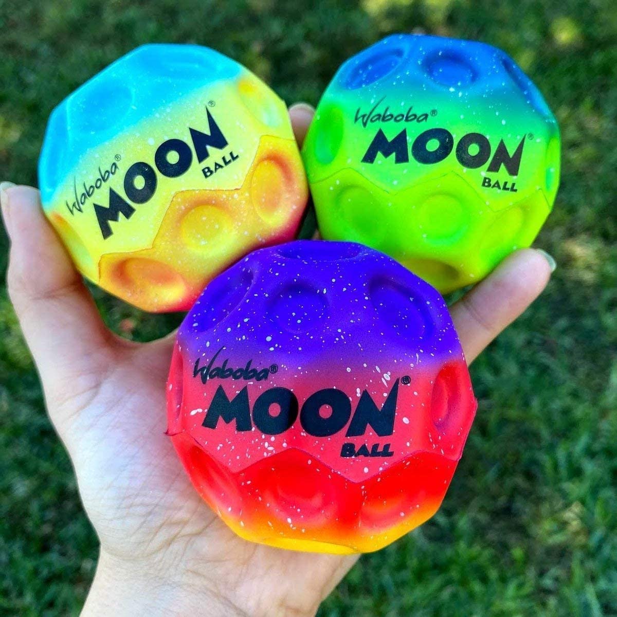 BOUNC BALL MOON ASST 1PK