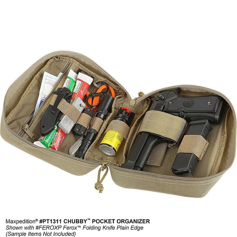 Chubby Pocket Organizer (Black)
