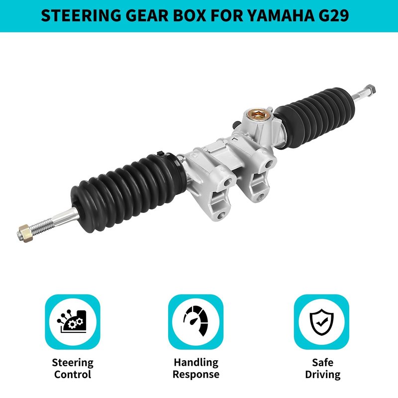 10L0L Golf Cart Steering Gear Box Assembly Fits for Yamaha Drive G29 Gas or Electric, OEM JW1-F3400-00