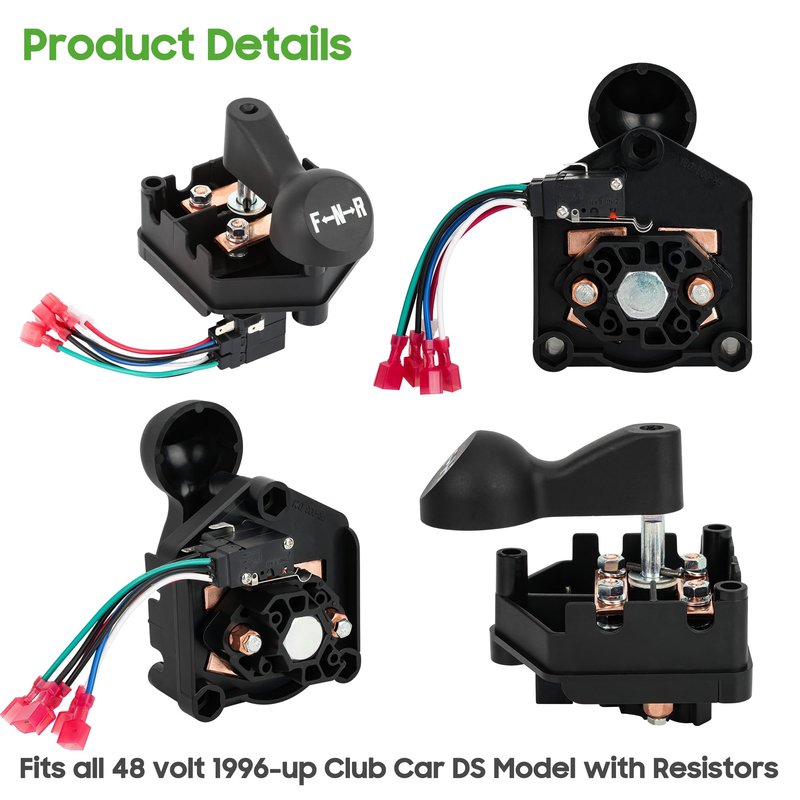 10L0L Heavy Duty Forward and Reverse Switch for Club Car DS 1995-2004 48V Powerdrive System