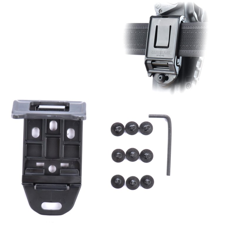 745BL - Clip-On Holster Belt Loop Black