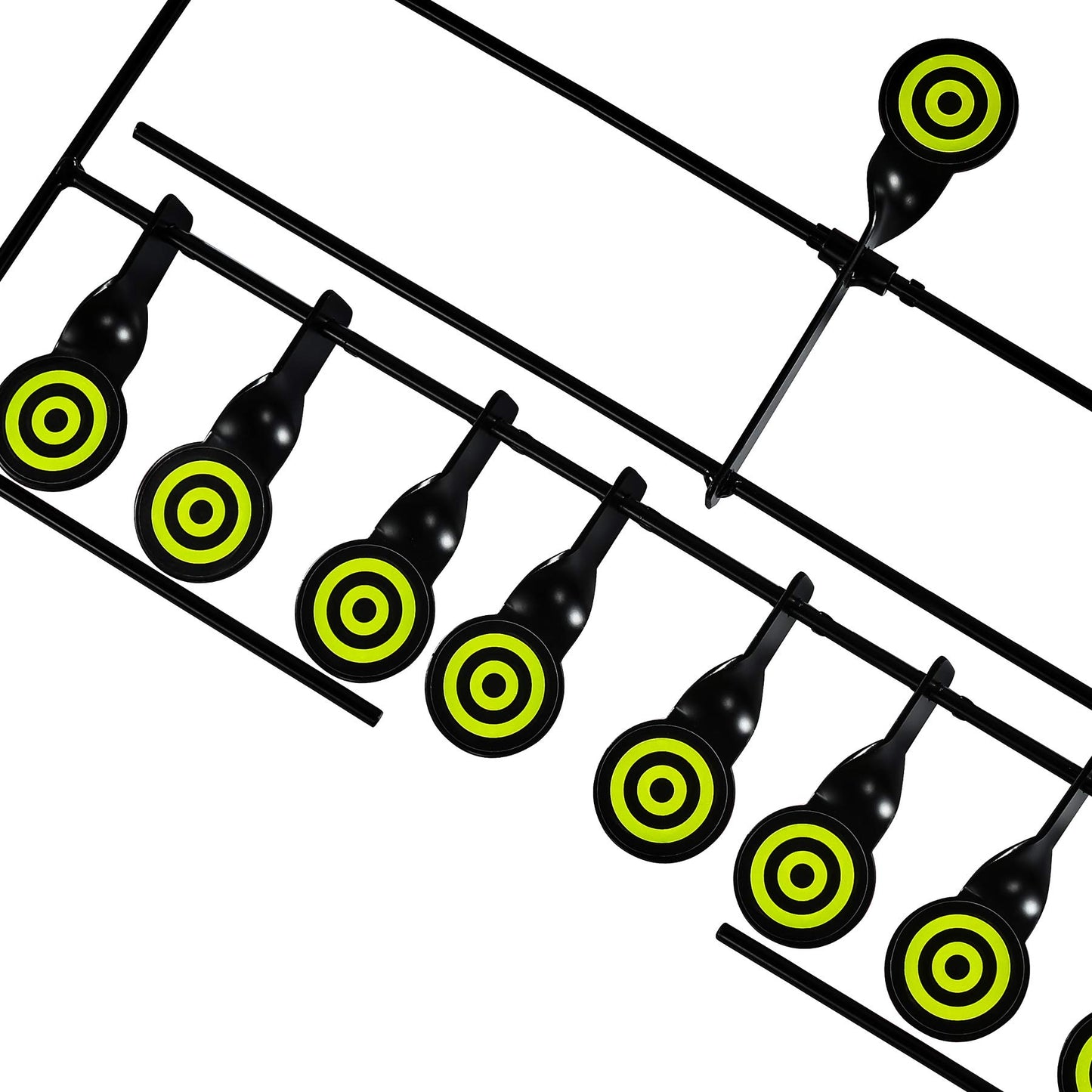 KNINE OUTDOORS 8 Targets Air Gun Pellet BB Gun Resetting Target, Rated for .22 .177 Caliber