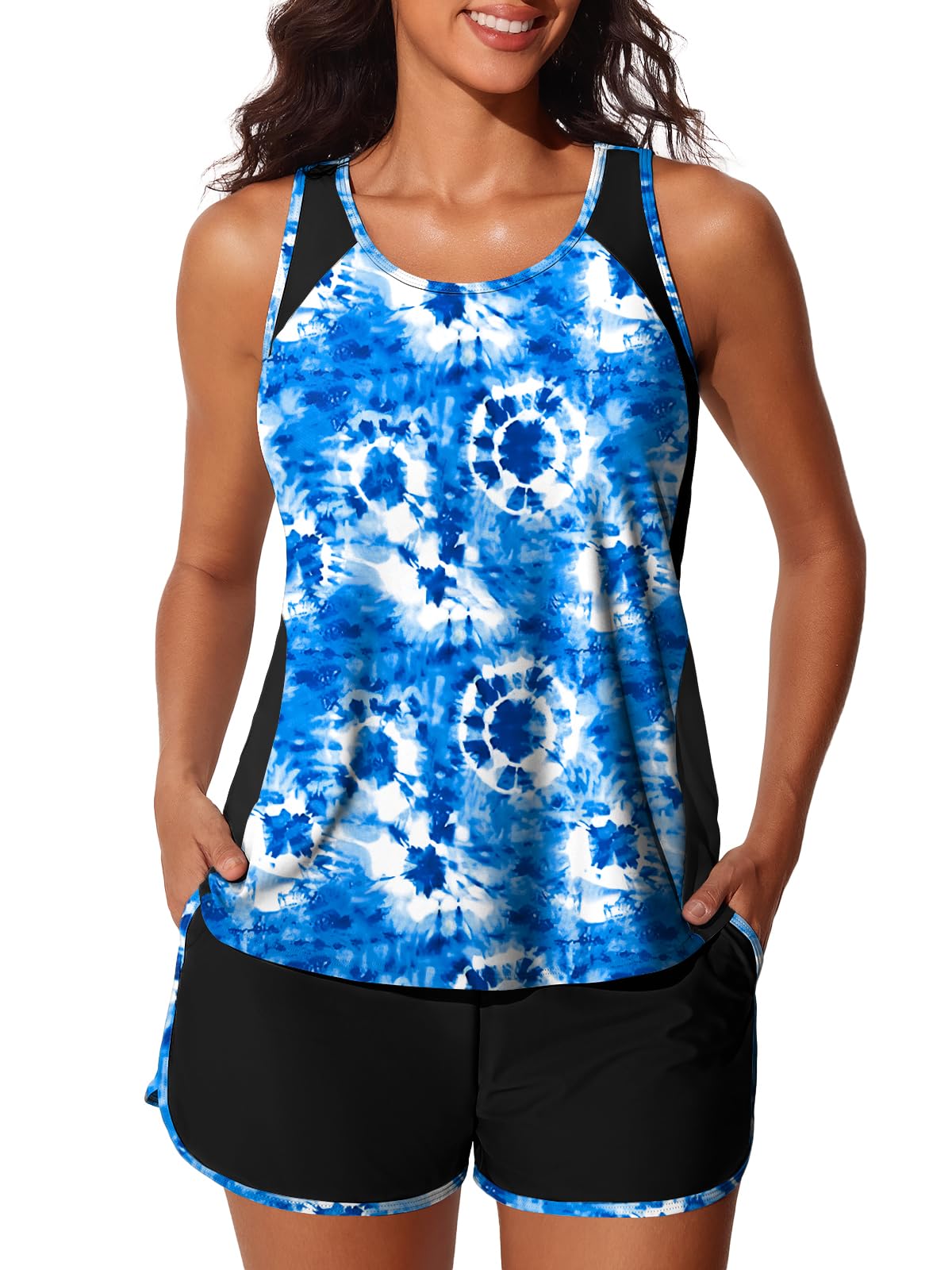 Summer Mae Plus Tankini Swimsuits for Women Tummy Control Bathing Size 18W