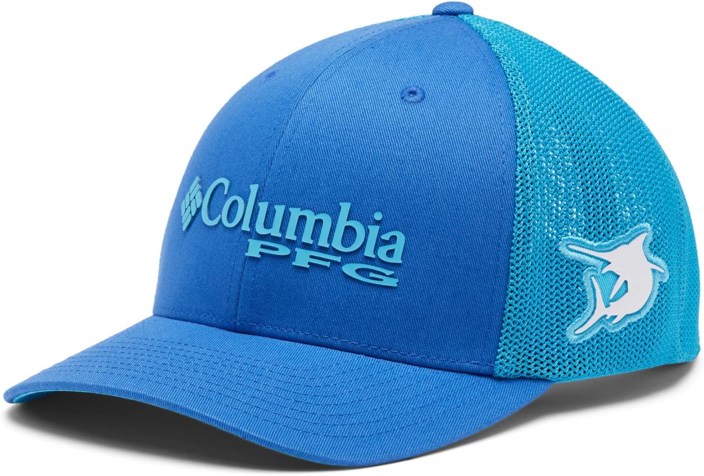 Columbia PFG Logo Mesh Ball Cap - Unisex Fishing Hat for Outdoor Adventures