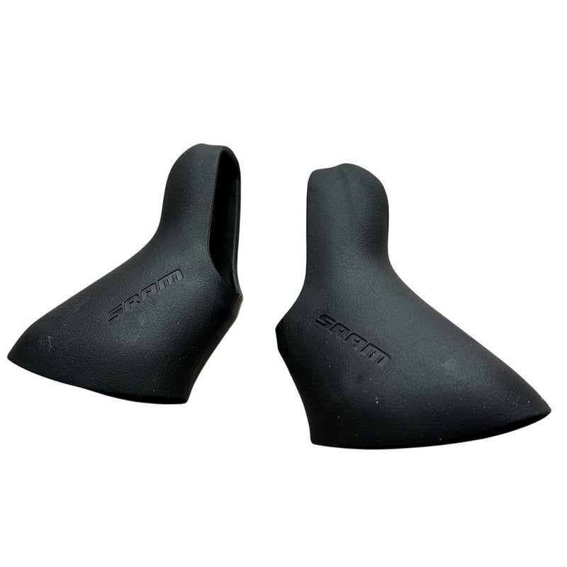 SRAM Black DoubleTap Drop Bar Brake & Shift Lever Hood Pair - Compatible with 10-Speed Force, Rival, Apex & Early Red, Upgrade, Replacement, Smooth Tactile Grip