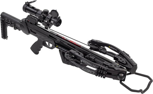Killer Instinct Vital X 430 Elite Crossbow Kit - Speed Ring Scope & Anti-Dry Fire Safety Features
