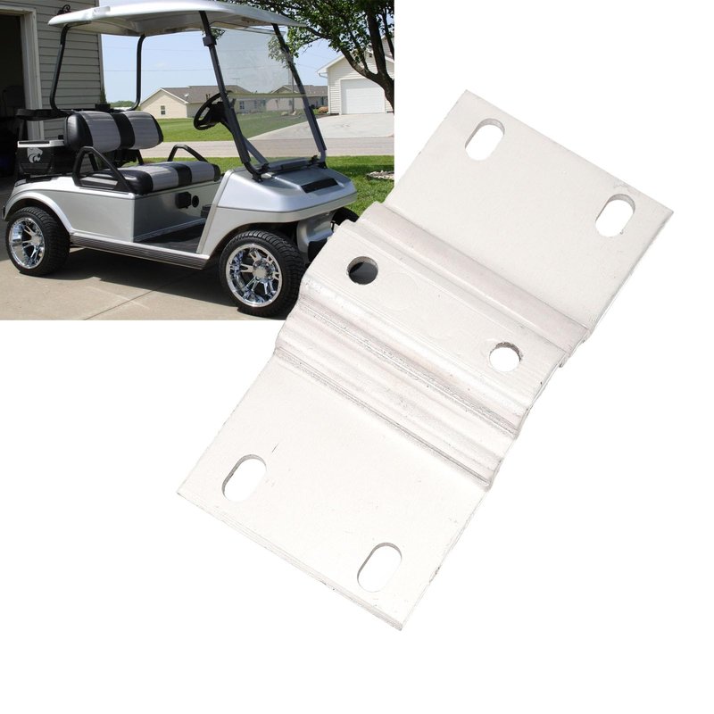 Focket Cart Seat Back Mount Bracket, 1017409 Metal Seat Back Support Bracket Replacement for Club Car Gas Electric 1979 to 1999 Seat Mounting Bracket