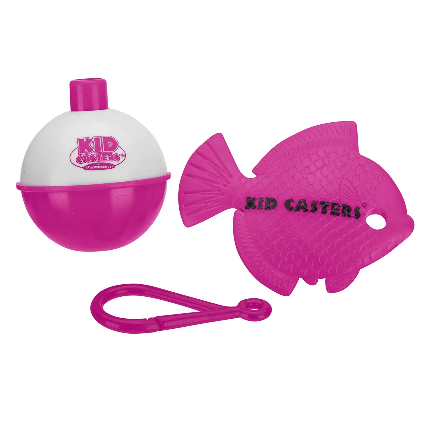 Kid Casters: Leopard Tangle-Free Fishing Combo|Spincast Reel & Practice Casting Plug | 34" Tangle-Free Combo|Inline Rod w/EZ Thread Line System (Pre-spooled w/a 6-lb Fishing line) 1.5" Fishing Bobber