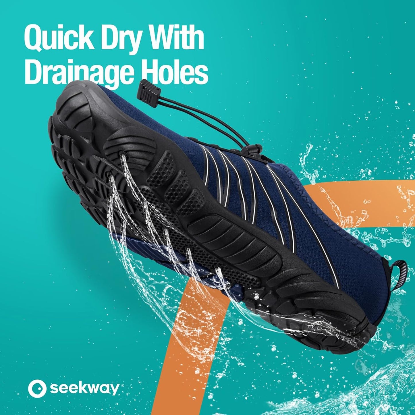 Water Shoes for Men & Women - Quick-Dry Aqua Socks for Beach, Swim, River, Pool, Lake, Hiking, Kayaking, Surfing