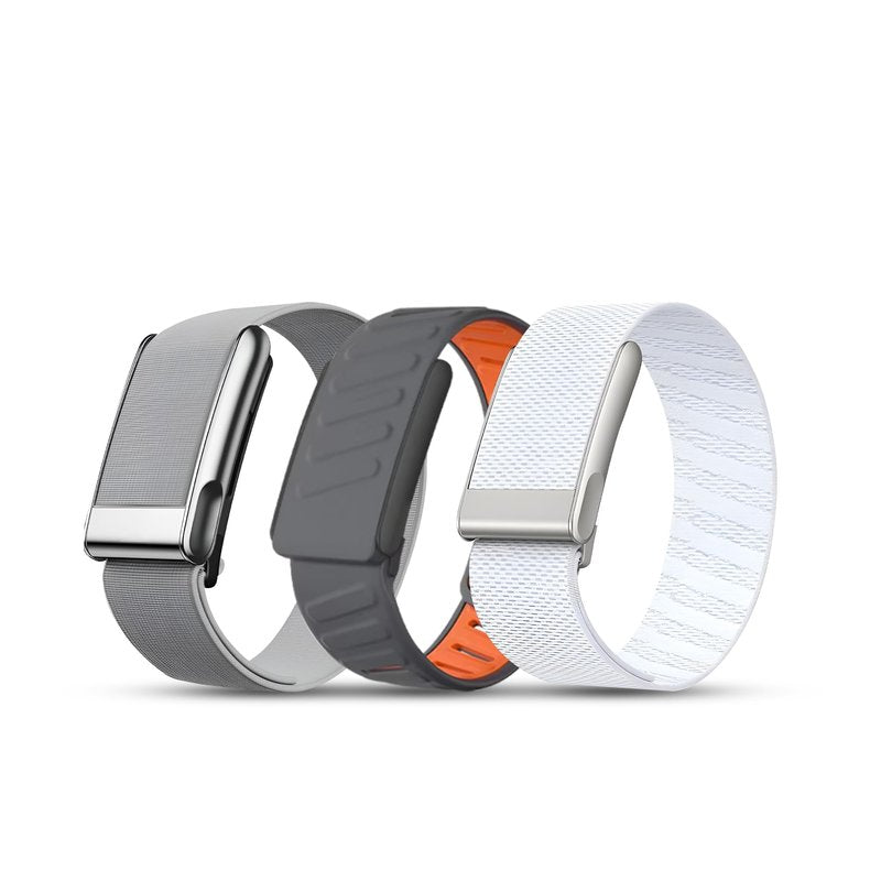 DADO Multi-Pack Wrist Bands Compatible with Whoop 5.0, Peak, One & Life MG – Hydroknit Nylon, Sport Silicone, Premium Nylon – Replacement Straps with Hook, Clasp, Quick Link Slider (Modern)