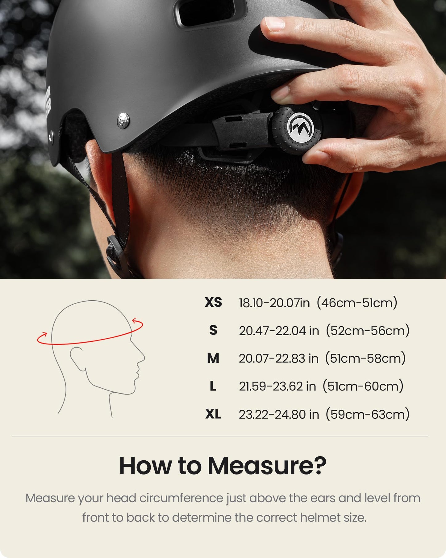 OutdoorMaster Skateboard Cycling Helmet - Two Removable Liners Ventilation Multi-Sport Scooter Roller Skate Inline Skating for Kids, Youth & Adults - XL - Black