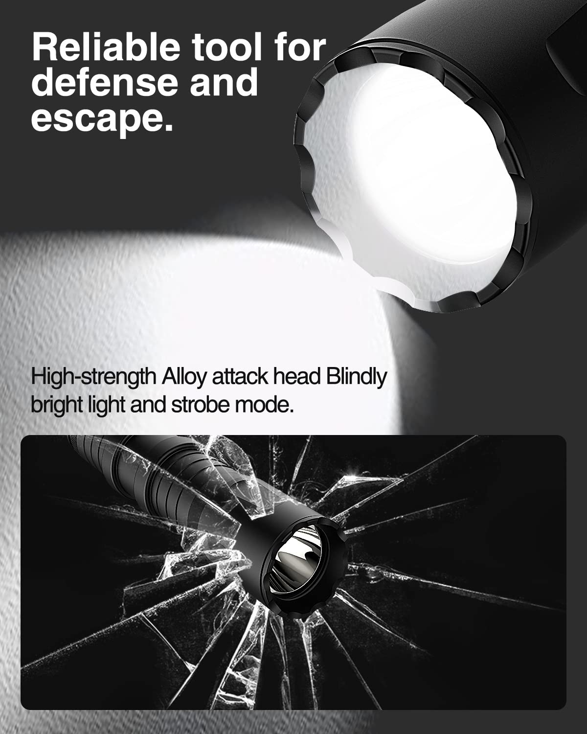 TOUGHSOUL Mlok Picatinny Tactical Flashlight 1250 Lumens, Rechargeable Flashlight with Remote Pressure Switch LED Light with Rechargeable Batteries and Charger Included (Picatinny Mounted)