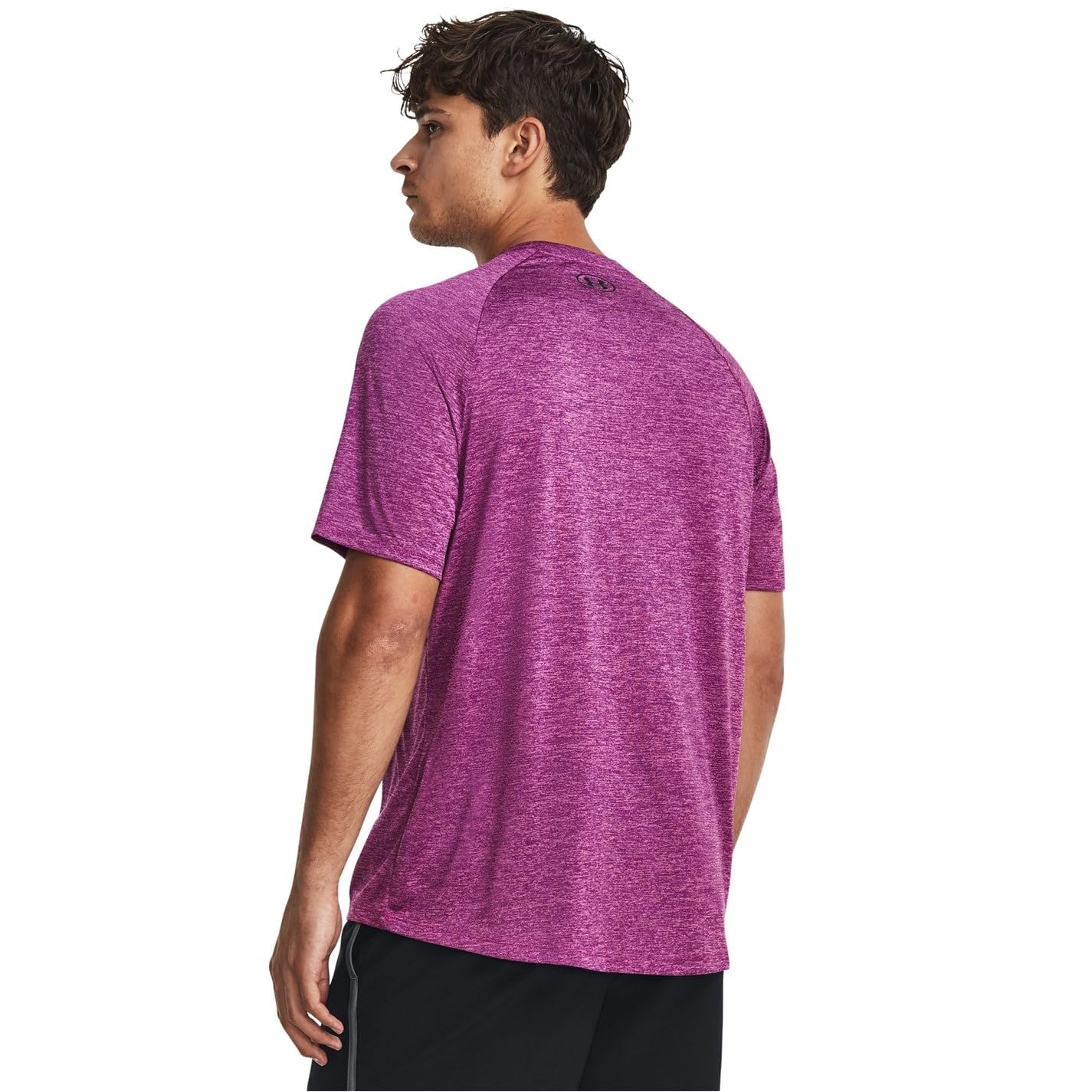 Under Armour Men's Tech 2.0 Short-Sleeve T-Shirt, (573) Mystic Magenta / / Black, Medium