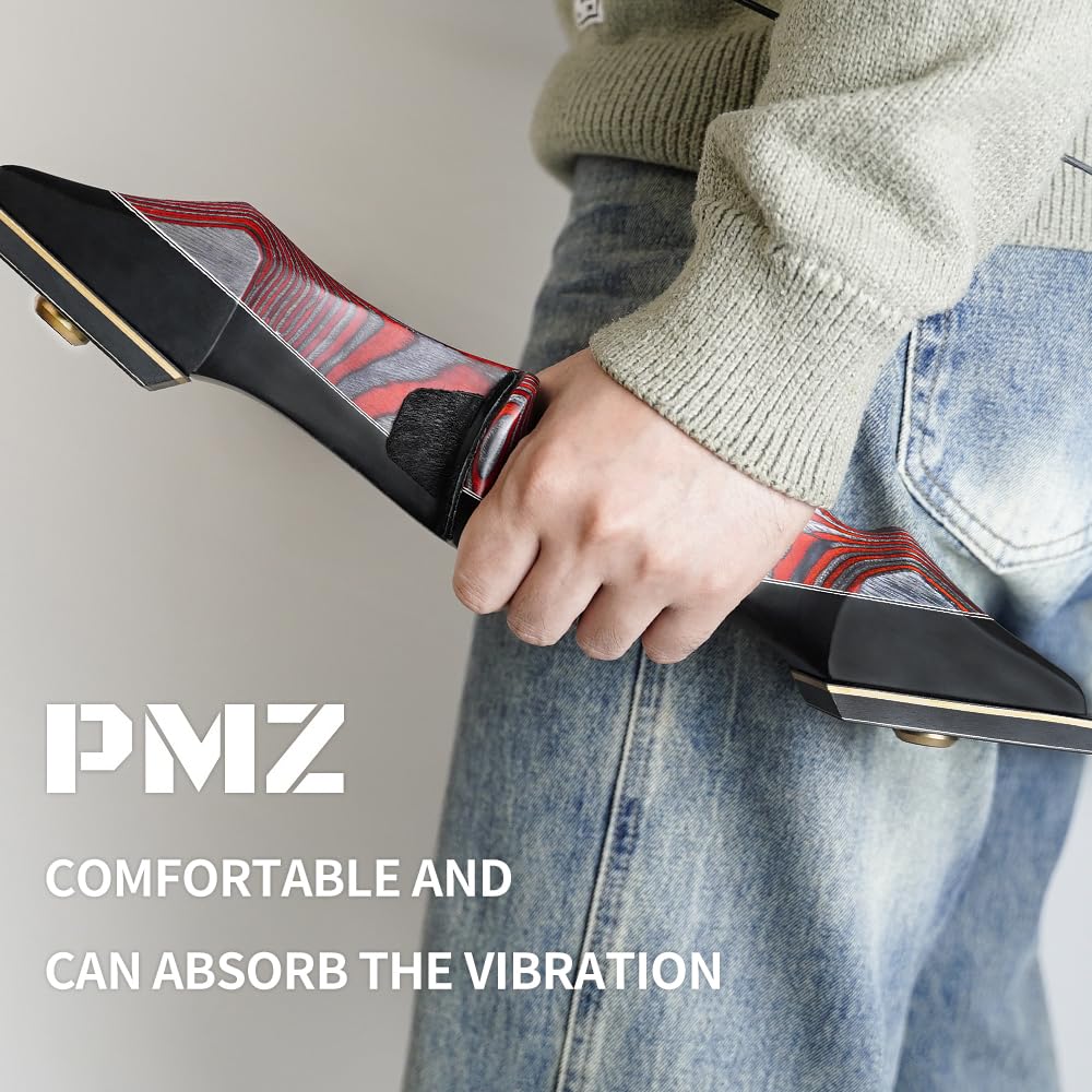 PMZ Recurve Bow and Arrow, Newset Professional Aldults Archery Hunting Bow, 60'' Wooden Takedown Bow, for Youth Beginners to Advanced Outdoor Practice & Hunting, Right Hand, 20 lbs