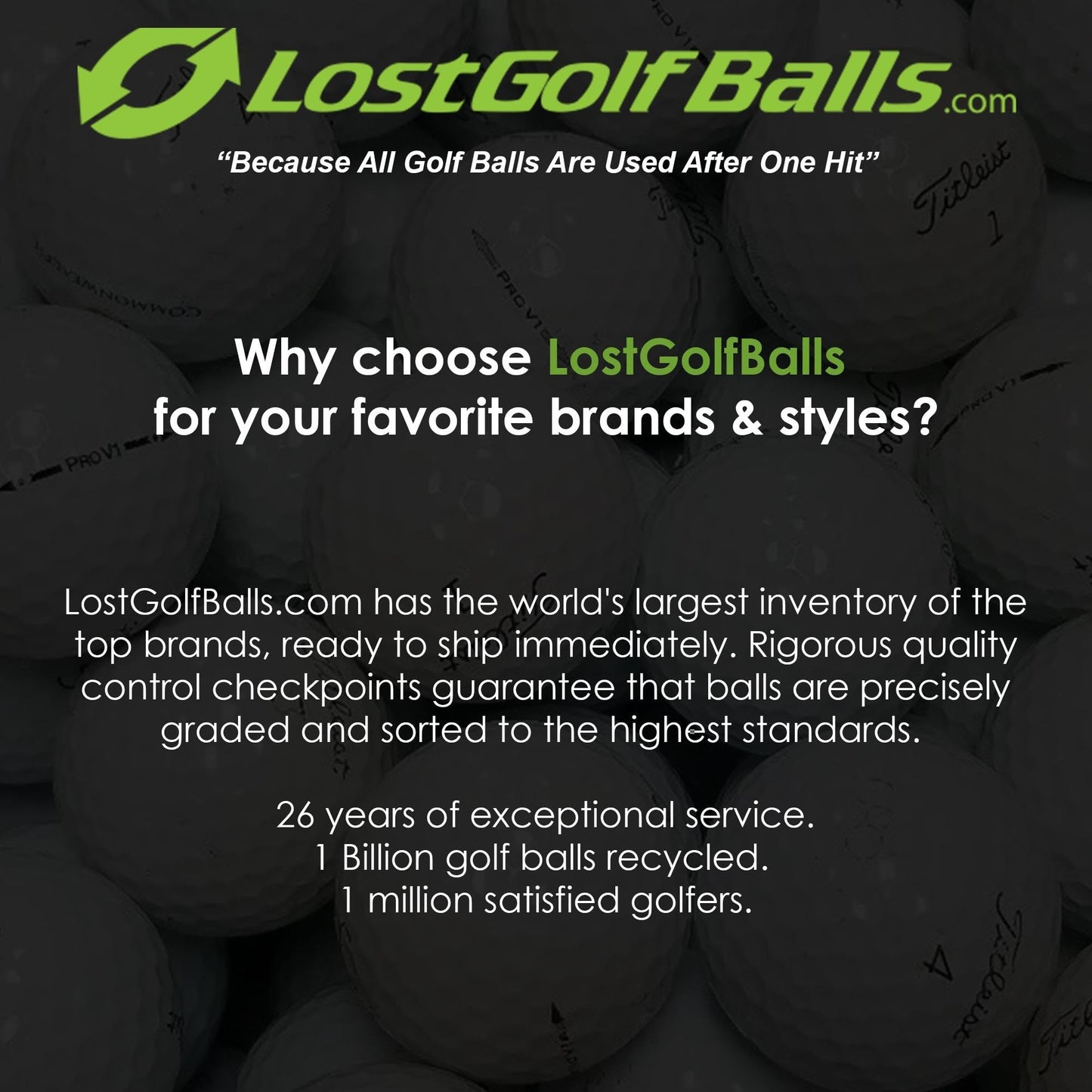 LostGolfBalls - 100 e6 Soft Golf Balls in Near Mint Condition, AAAA Quality, Recycled Used Golf Balls, Best Value Golf Balls, White
