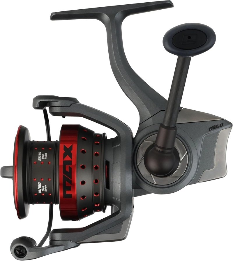 Abu Garcia Elite Max Spinning Reel - Smooth Hybrid Front Drag | Right/Left Handle for Saltwater & Freshwater Fishing