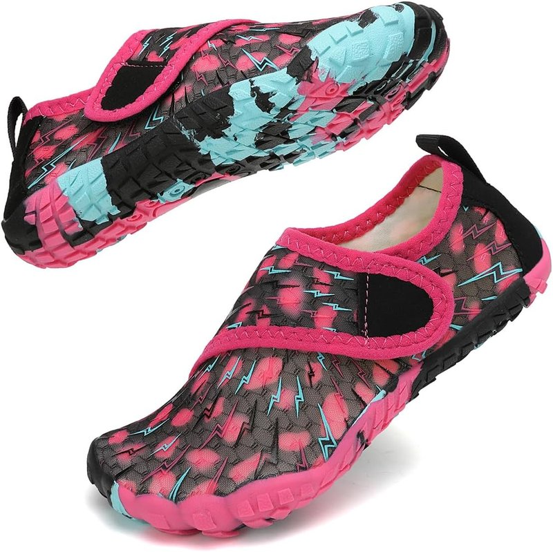 Kids Aqua Shoes - Quick Dry Lightweight Barefoot Water Socks for Boys & Girls | Perfect for Beach, Swim & Outdoor Activities
