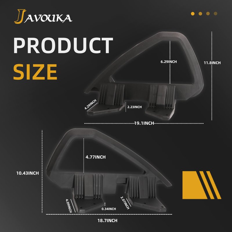JAVOUKA Golf Cart Arm Rest Hip Restraint Seat Handle for Club Car DS 2000-up Gas & Electric, Driver and Passenger Side, Replaces OE # 103246701 101985501