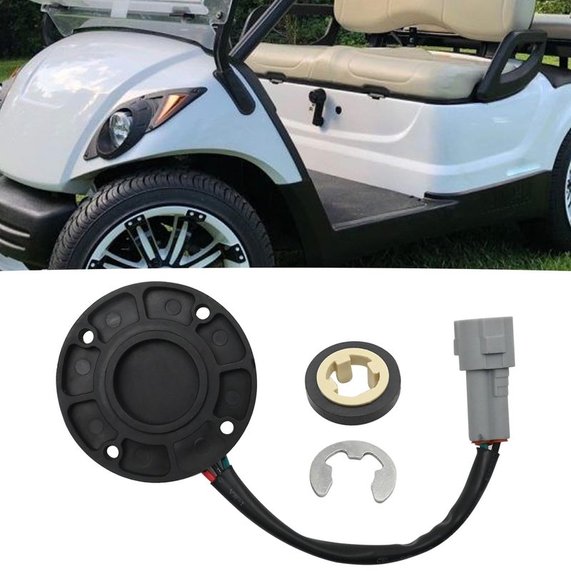 Aynaxcol JU2-H1670-22-00 Speed Sensor with Speed Sensor Magnet Replacement for Yamaha G22 Electric Models 2003-2007 G29 YDRE Models 2007-2014 Replaces JU2-H1670-21-00 JU2-H1670-20-00