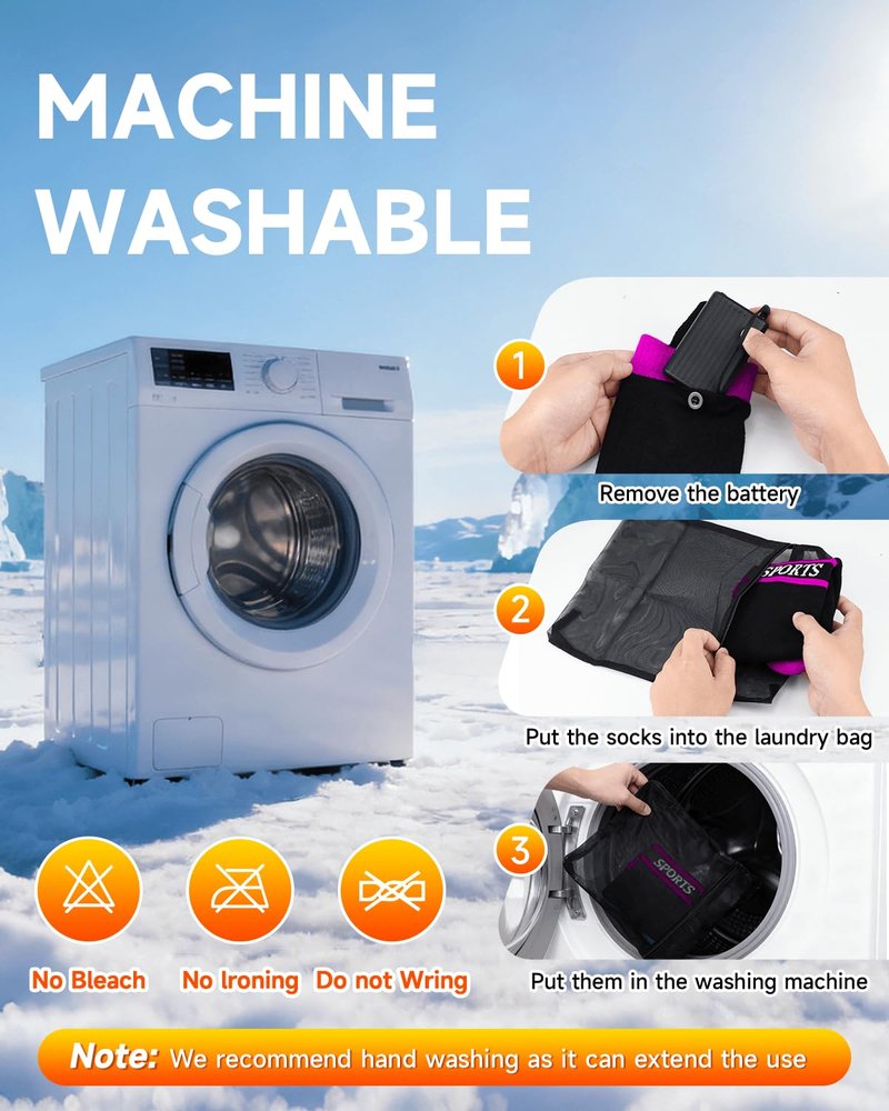 2026 Upgrade Heated Socks, 8500mAh*2 APP Control Electric Heated Socks for Men Women, Rechargeable Battery Powered Socks, Foot Warmer for Winter Hunting Ski Hiking Camping Outdoor Christmas Women Gift