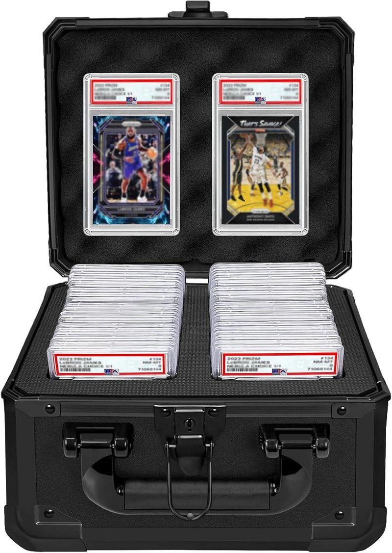 ICIMBI Graded Card Storage Box - PSA Slab Case for Sports Cards | Fits PSA, CSG, BGS