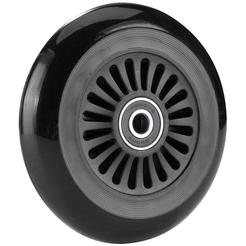AOWISH Easy Roller Replacement Wheels w/Bearings ABEC-9 Compatible with Go Kart Scooters and Classic Drifter Junior Ride on Toy for Kids and Adults (Set of 3, Black)