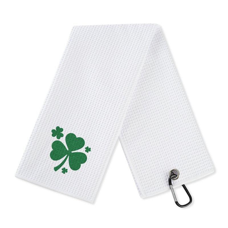 CybGene Irish Gifts Golf Towel, Irish Gifts for Women, Irish Golf Towle, St. Patrick's Day Gifts, Irish Towel, 40 x 60cm Microfiber Golf Towel for Golf Bags