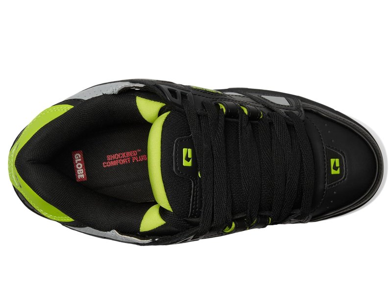 Globe Mens Sabre Black/Lime 11.5 Medium