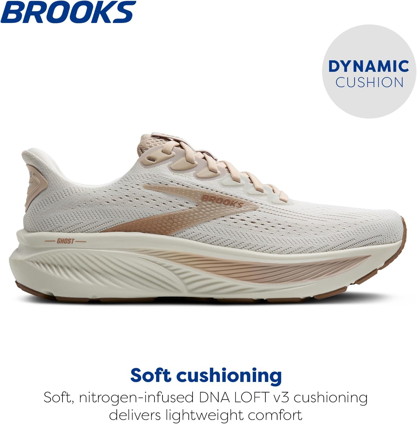 Brooks Women's Ghost 17 Running Shoes - Lightweight & Comfortable | Perfect for Daily Runs