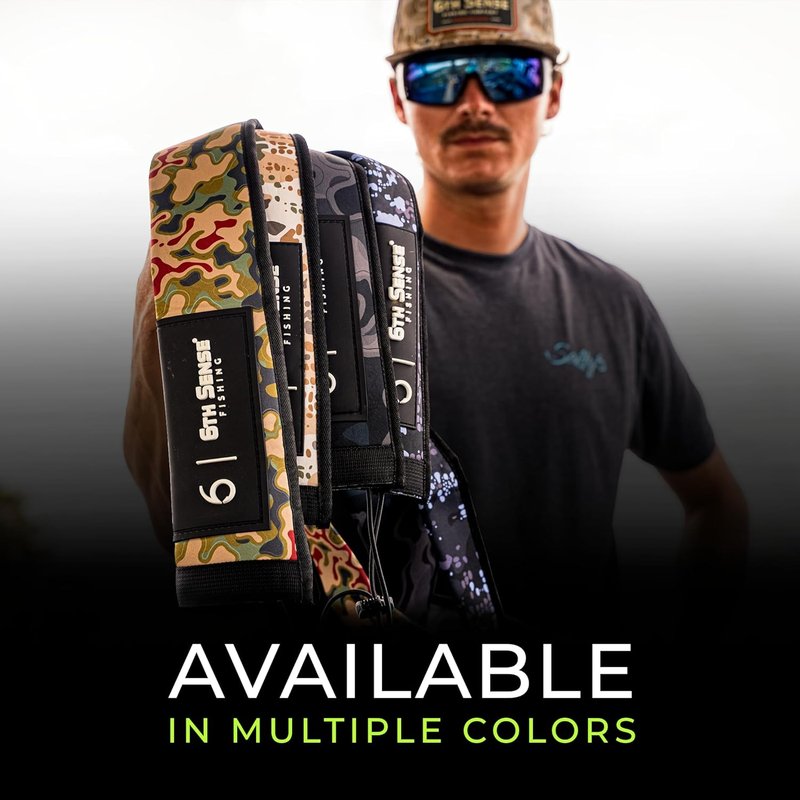 ProSix Rod Sleeve - Hook-Resistant Neoprene Covers for Durable Rod Storage | Floating Material (Retro - Duckland, Spinning)