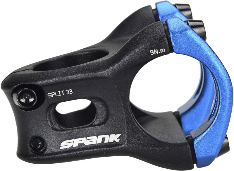 Spank Split Stem - 48Mm Blue