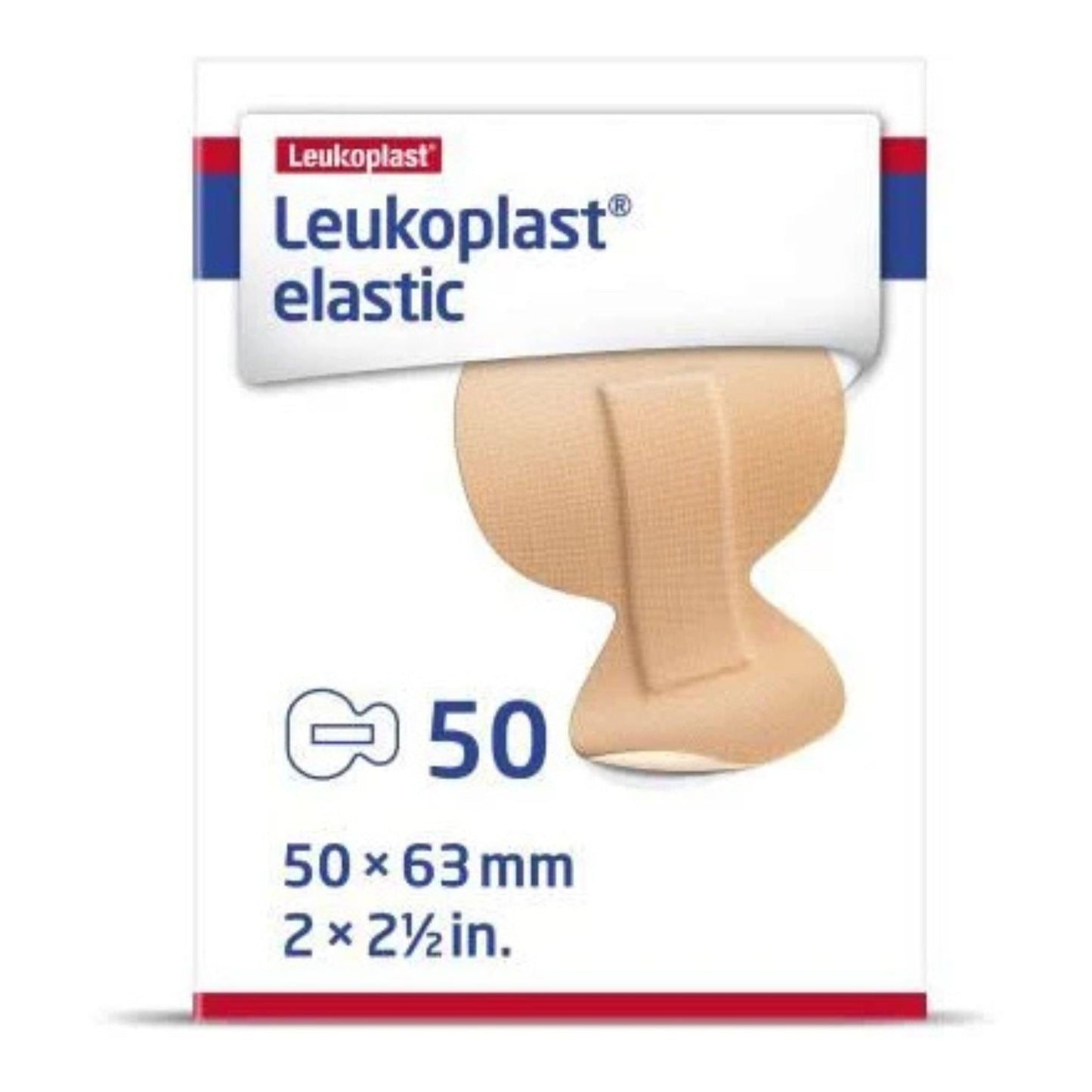 Leukoplast Elastic Bandages and Dressing, Fingertip, 2" x 2.5" Size