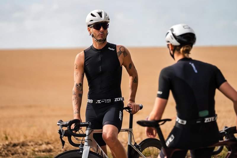 ZONE3 Men's Activate+ Sleeveless Tri Suit - Lightweight, Quick-Drying Triathlon Gear | Perfect for Racing