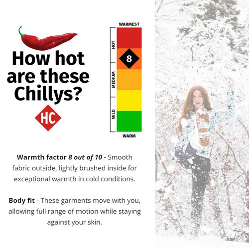 Hot Chillys Women's Micro-Elite Chamois Ankle Tights | Midweight Warm Quick-Drying Body Fit Long Thermal Underwear Bottoms, Navy, Size: XL