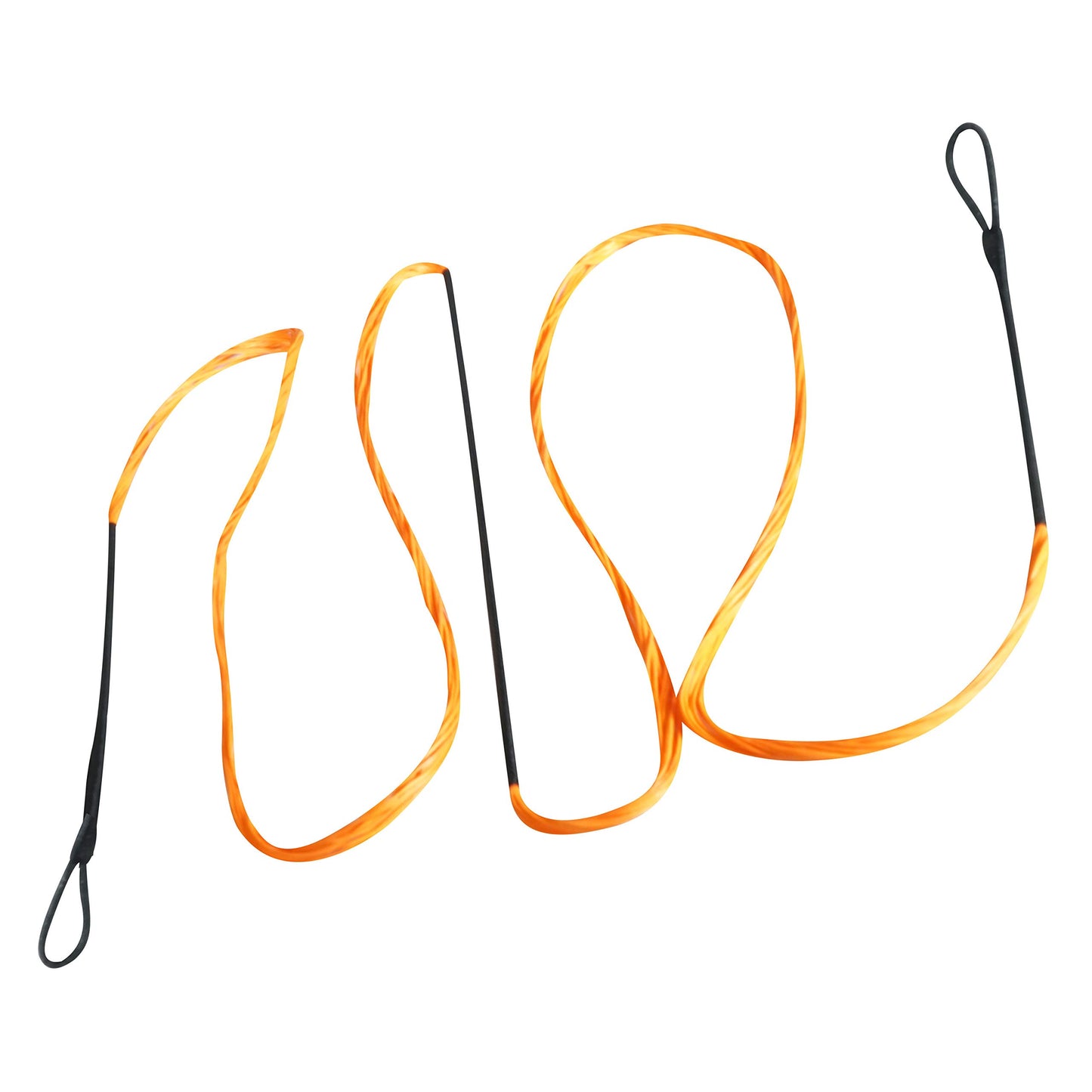 SAS Southland Archery Supply B-55 Dacron Replacement Traditional Recurve Bow String - Made in USA (AMO 58 in (Actual 54 in), Orange 12 Strands (Bows Upto 40 lbs))