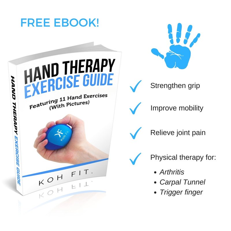 Koh Fit Stress Ball Multipacks - Stress Reliever Squeeze Balls - Bonus 18-Page Hand Exercise Therapy Ebook