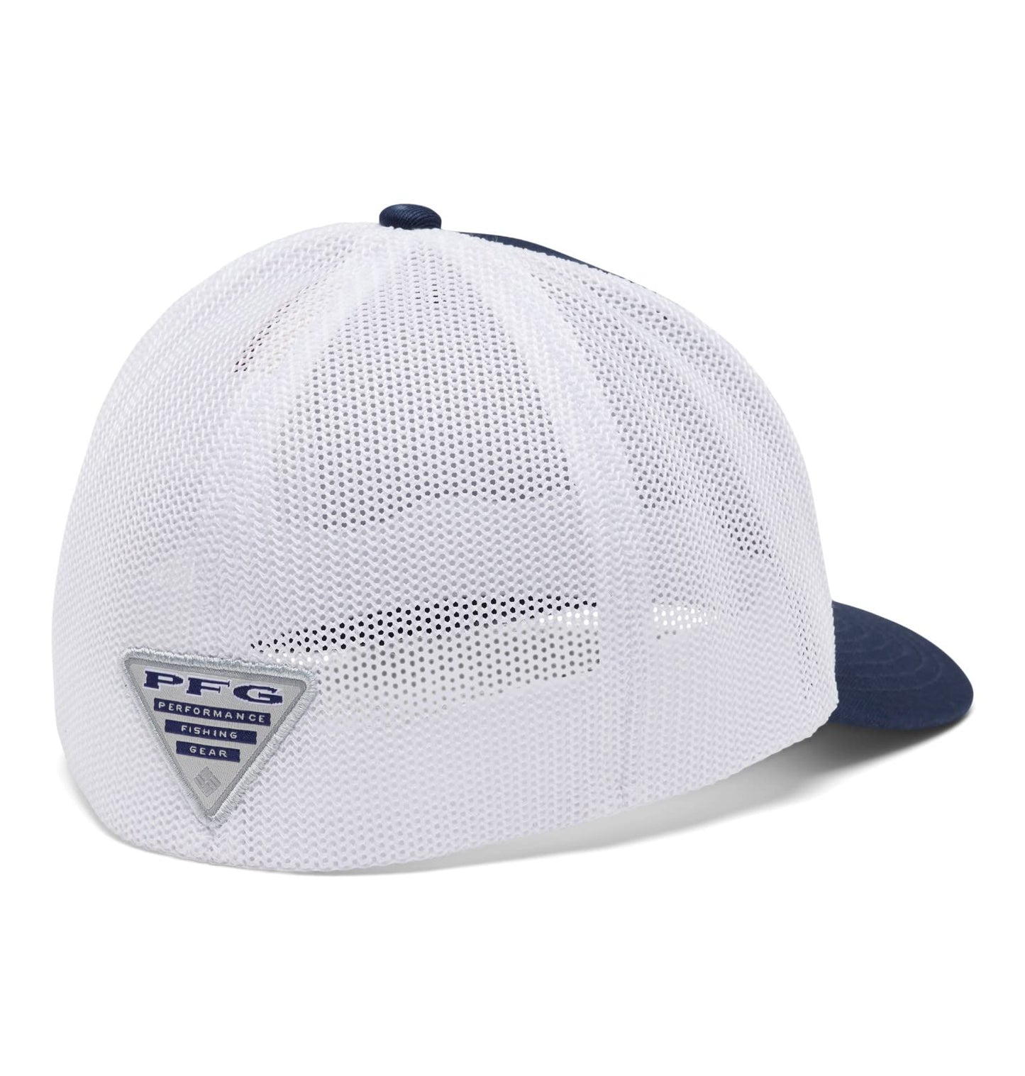 Columbia PFG Logo Mesh Ball Cap-Low Crown, Compass Blue/Carbon, Large/X-Large