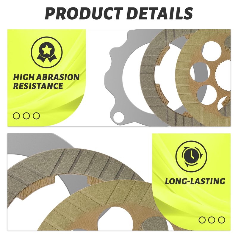 Panglong Golf Cart Brake Replacement Kit Suitable for 2007-2014 Yamaha G29 Golf Cart Brakes, OEM #JW1-G6345-00+, JW1-G6336-00+, JW1-G633H-00+, JW1-G6158-00+, JW1-G4189-00