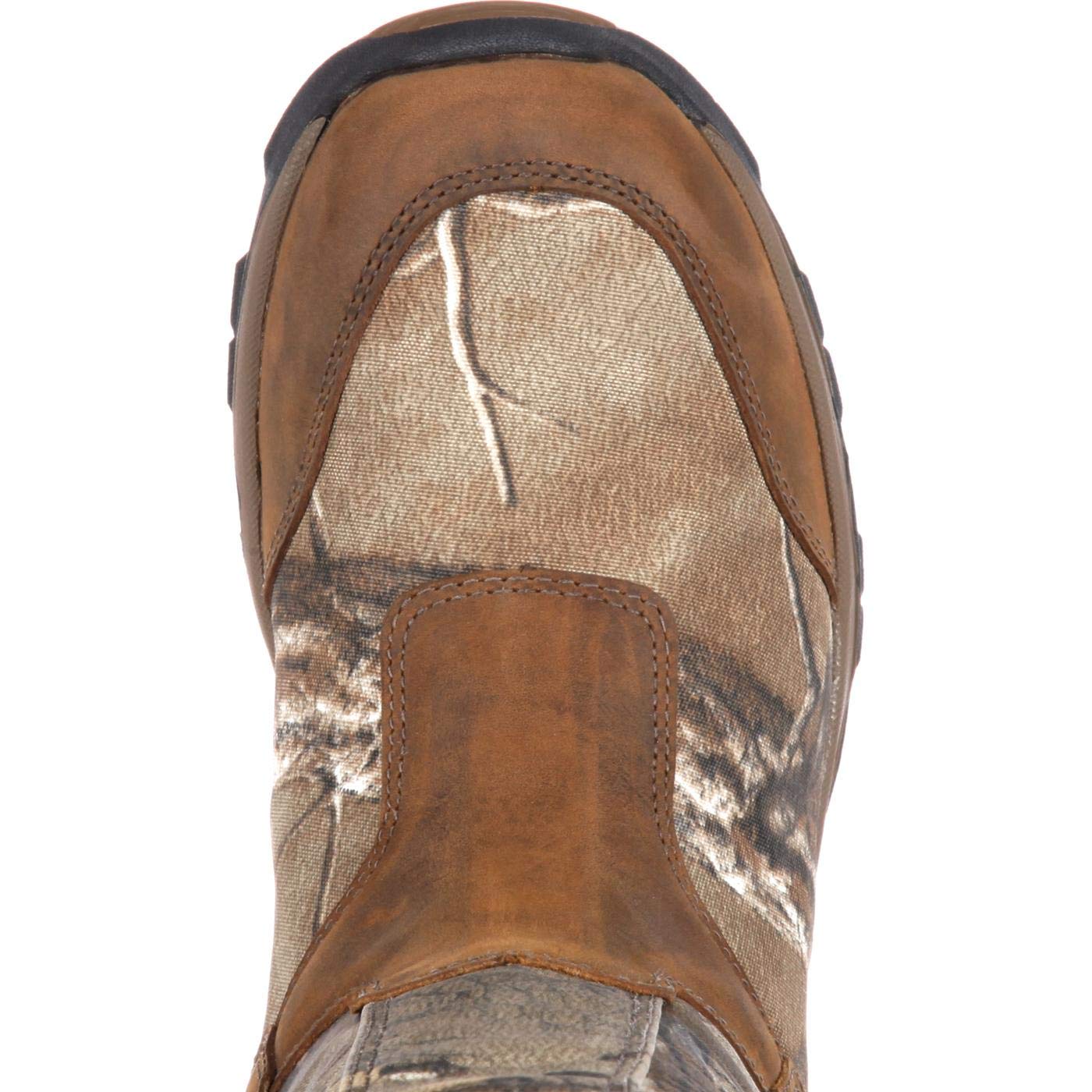 ROCKY Retraction Waterproof Side-Zip Snake Boot, Realtree Xtra, Size 11.5(M)