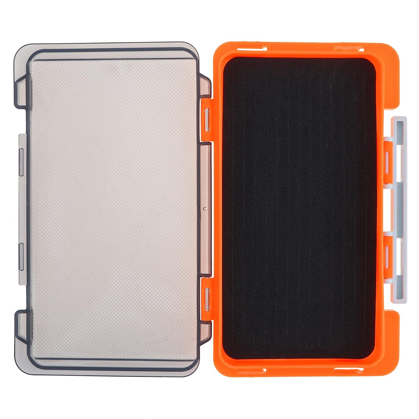 Fishing Tackle Box Slit Foam Case, Super Slim Fishing Lures Jig Box Hooks Spinners Spoons Storage Tackle Tray (6.8 * 3.8 * 0.8inch)