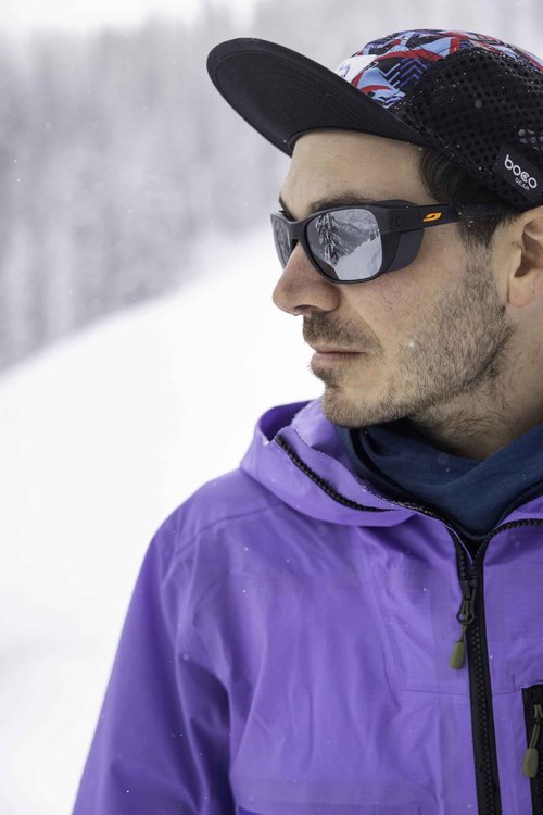 Julbo Camino Mountain Sunglasses - Black Frame - Brown Lens (Spectron 4)