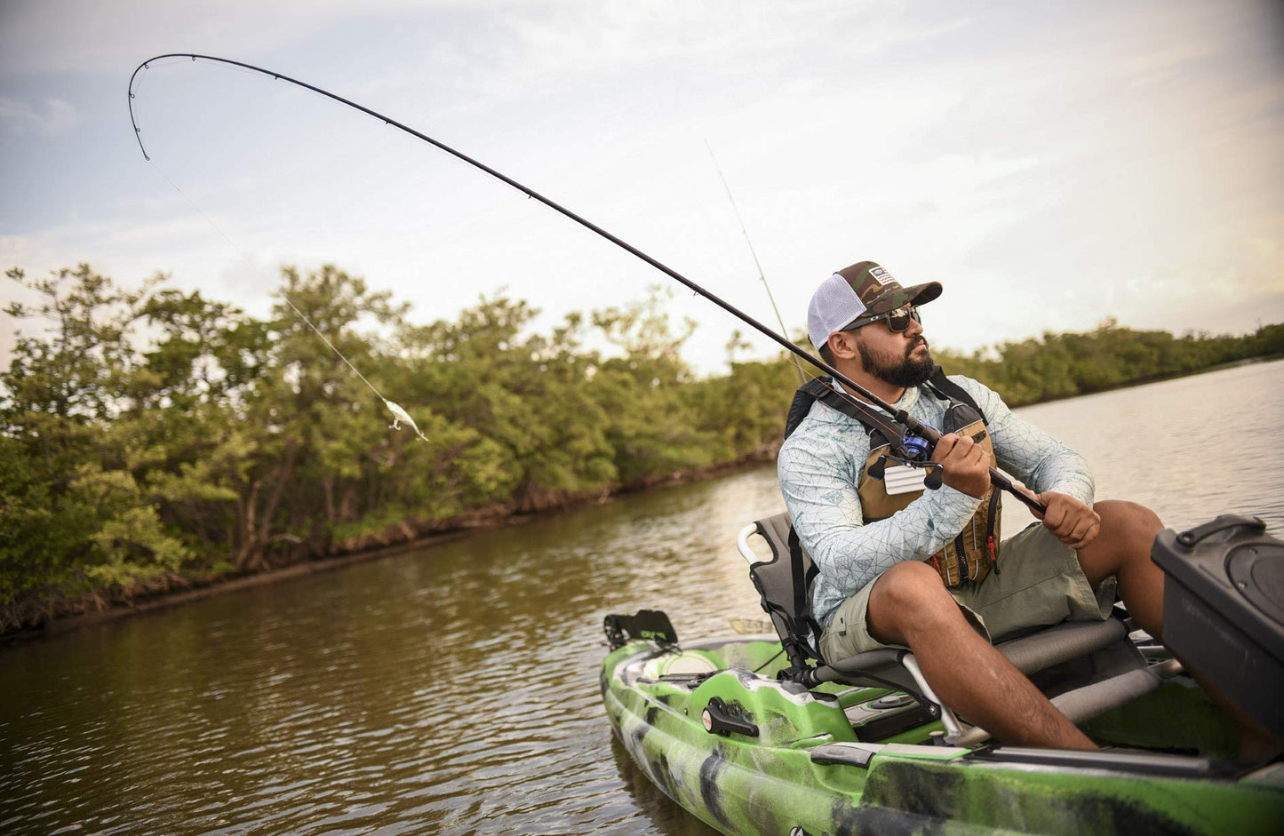 St. Croix Mojo Yak 7ft 6in Medium Light Fast 1pc Spinning Rod