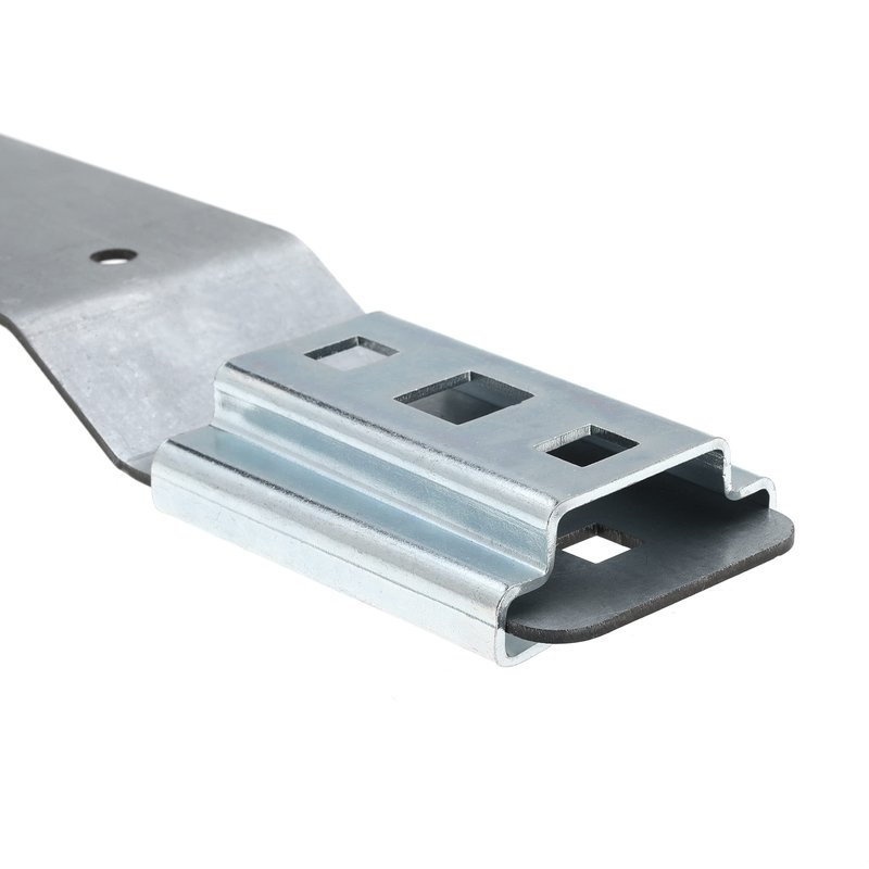 Slow Moving Vehicle Triangle Sign Mounting Kit for Golf Cart Includes 1 Tractor Bracket 1 Street Sign Bracket 4 Bolts and 4 Nuts