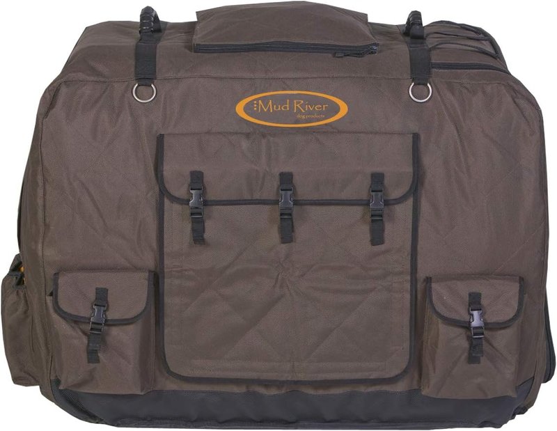 Dixie Kennel Cover - Durable Waterproof Dog Shade | Medium Brown Size