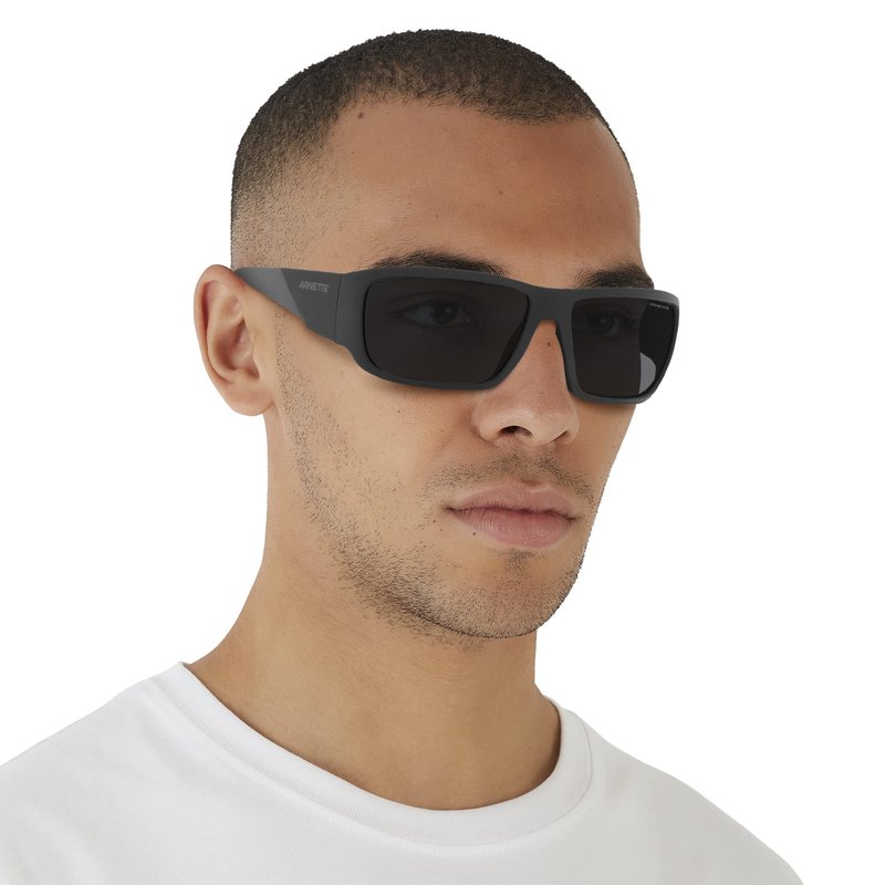 ARNETTE Sunglasses AN 4297 275887 Snap Ii Matte Black Dark Gray