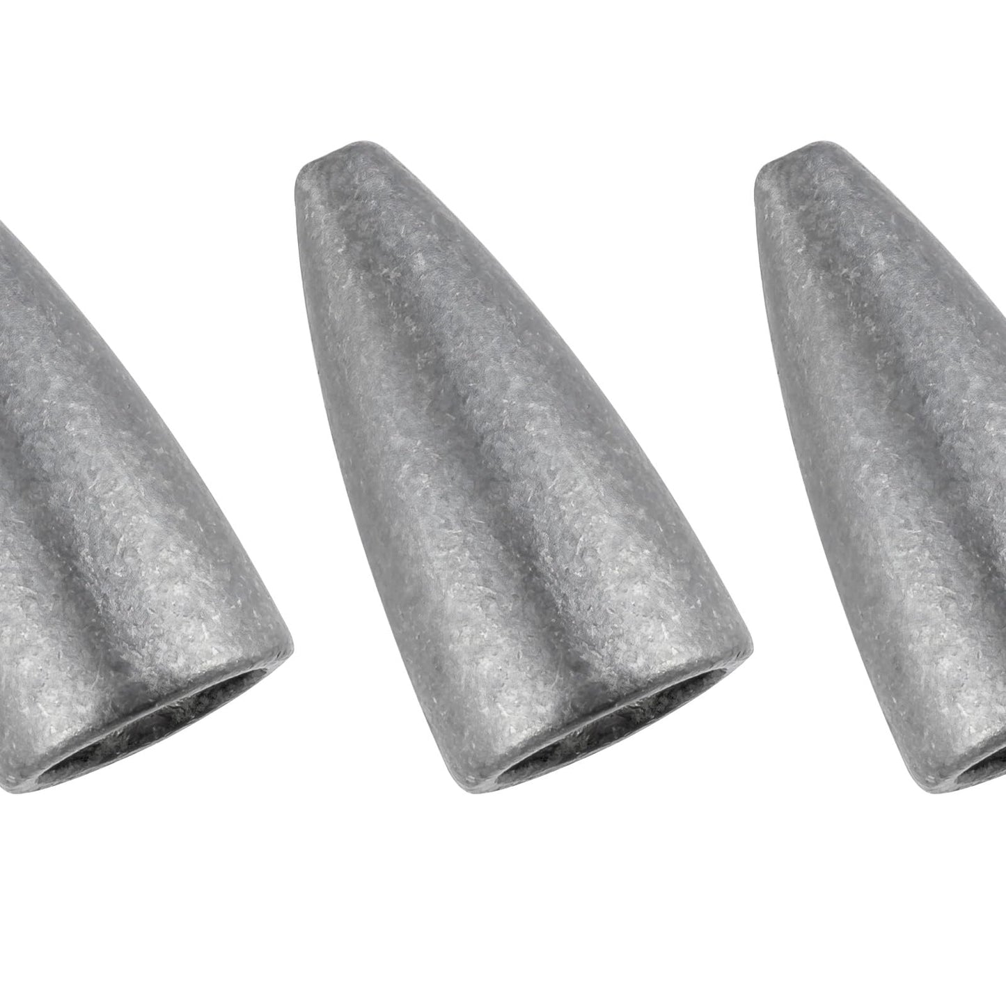 Dr.Fish 50 Pack Bullet Fishing Sinkers Worm Weights Lead Fishing Weights Bass Fishing Sinker Freshwater Texas Carolina Rig Punch Shot 1/4oz