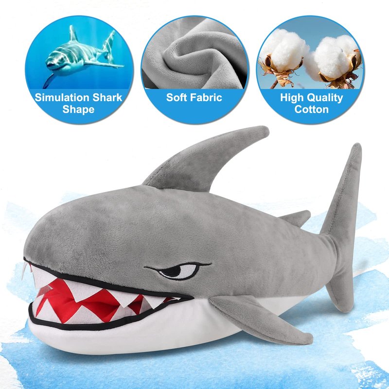 Craftsman Golf Shark Golf Club Animal Driver Head Cover Headcover Plush Funny Golf Club Head Protector