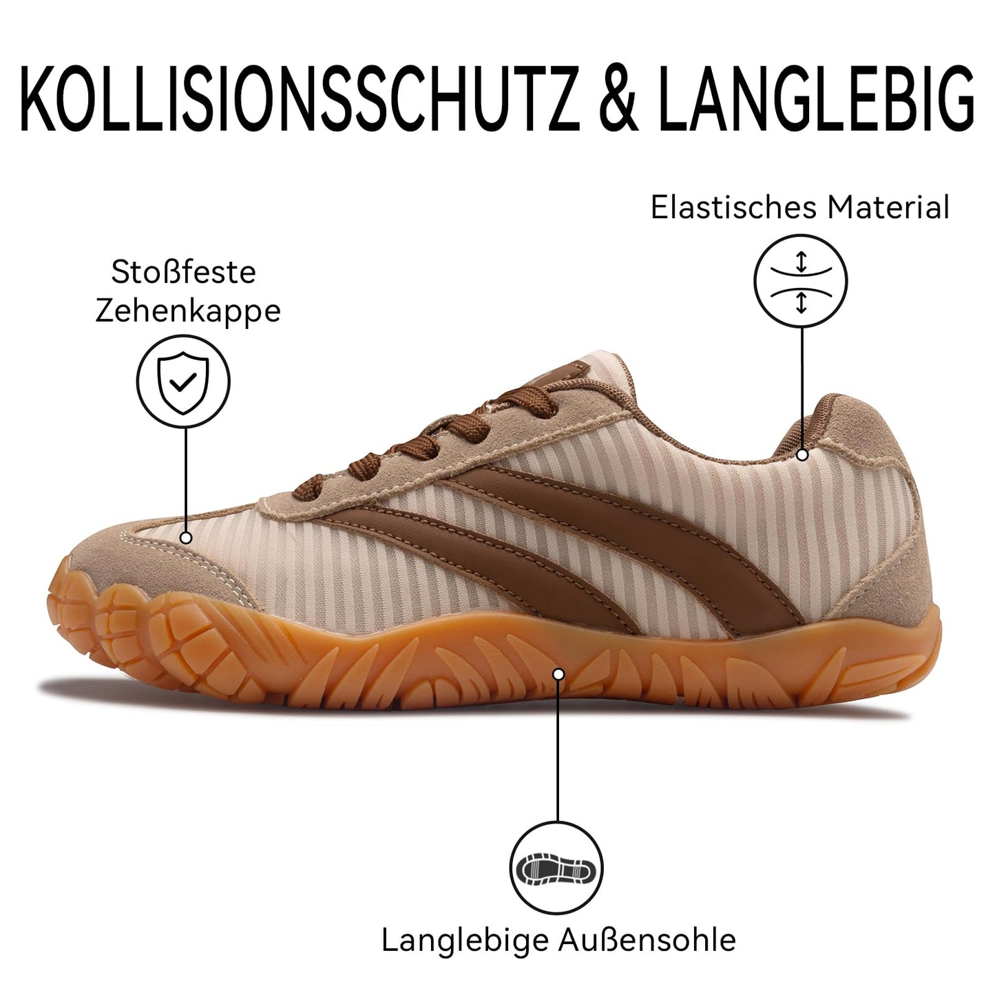 Barefoot Shoes Women Casual Sneakers,Wide Toe Box Shoes Women Zero Drop Barefoot Shoe Men,Minimalist Trail Running Shoe,Non-Slip Lightweight Breathable Comfortable Fashion Walking Hiking Shoes Unisex