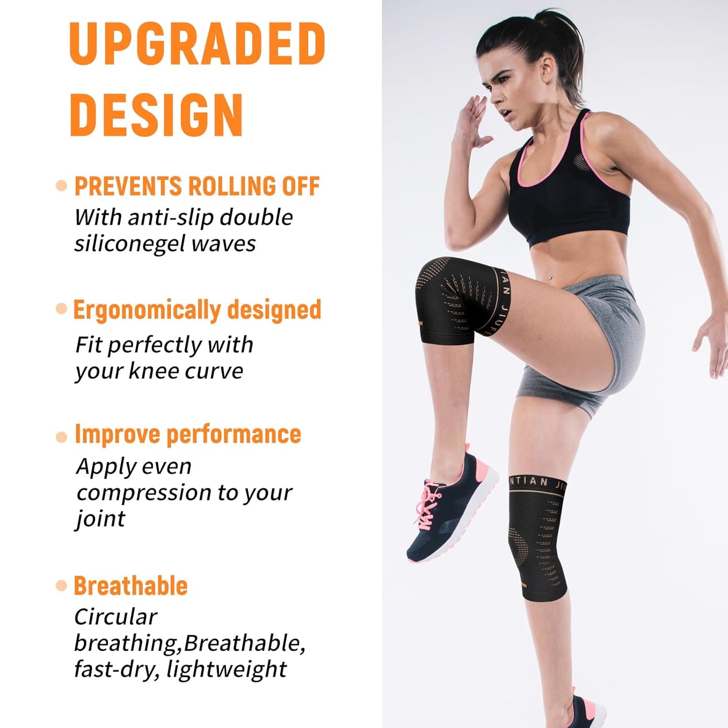 Copper Knee Sleeve - Arthritis Relief Brace for Men & Women | Small Size for Joint Pain, Tendinitis, ACL Support